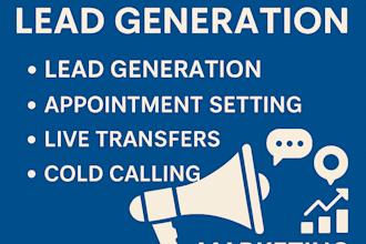 do medicare leads generation , appointments and live transfers