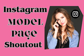 give a shoutout on my instagram USA model page