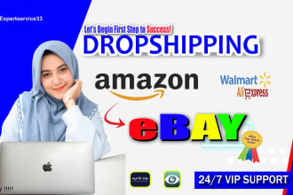 do amazon to ebay dropshipping professional  listing