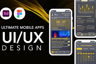 make mobile app design through figma