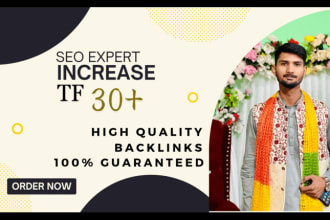 increase majestic trust flow tf 40 plus