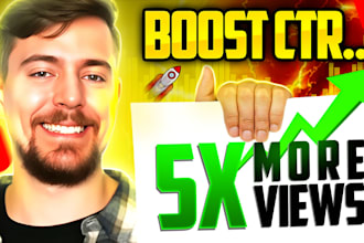 create high quality youtube thumbnail that will attract more viewers