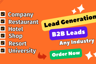 find out b2b restaurant, hotel and resort leads with CEO, owner, founder details