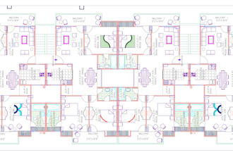 draft house plans, floor plans to scale, permit sets on autocad, chief architect