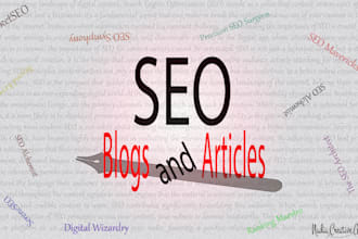 be your blog and article SEO