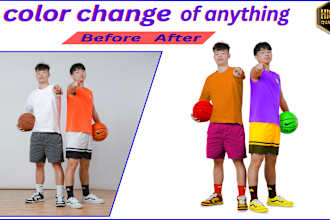 do image editing,replace color,color change,hair masking