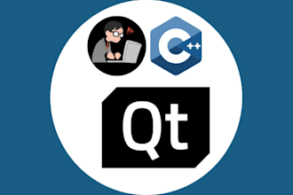 build a cross platform desktop app, or service using qt and cpp