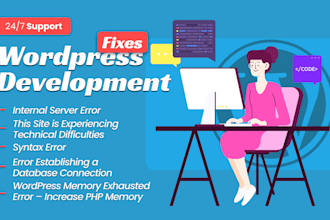 do expert fixes development and elementor magic for your website