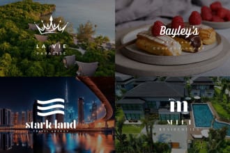 design a minimalist, modern, and sleek logo for you