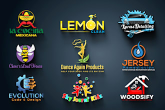 design or redesign modern custom 3d business logo design for your company brand