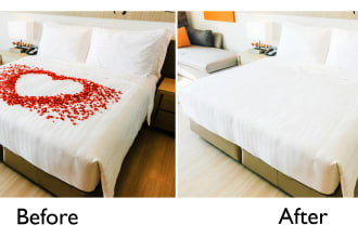 perform photoshop manipulation for your lifestyle furniture photo