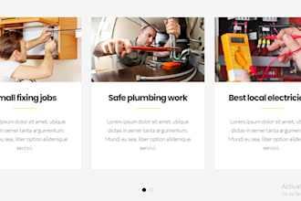 create renovation, maintenance and property website