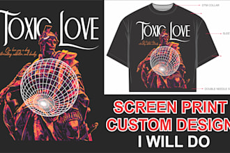 create custom print t shirt design