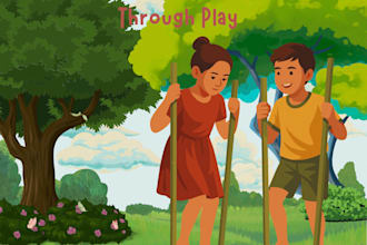 design a childrenbook cover in canva