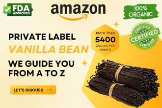 create your own private label vanilla bean brand