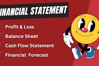 create profit and loss and financial statements for you