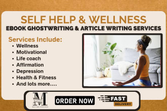 be self help ebook writer ghostwriter amazon kdp formatting and publishing