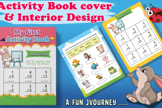 design kids worksheets and junior ranger activity book