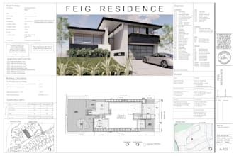 architectural drawings and 3d modelling in archicad