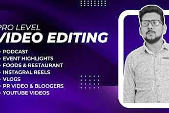 do video editing, podcast, instagram reels