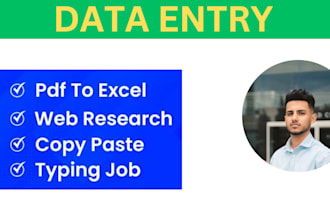 do excel data entry, copy paste and file conversion in 5 hours