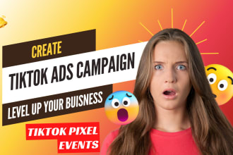 setup tiktok pixel, create account, manage ad account