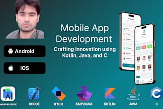 develop modern and fast ios and android app using kotlin kmm kmp jetpack compose