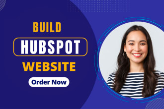 build hubspot website or hubspot landing page