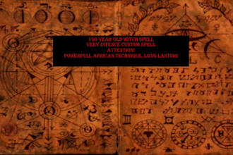 cast custom spell with 100 year old witch