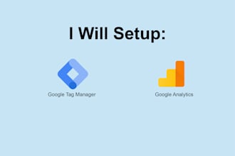 setup gtm and google analytics