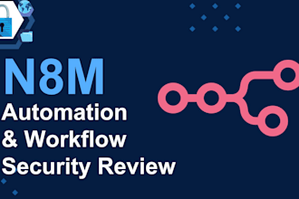 review your n8m automation for any security issues and risks