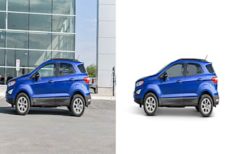 do any background removal, photo retouching, create  shadow