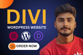 be your divi expert for wordpress divi website divi theme