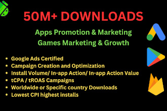 setup google ads campaigns for android apps games installs