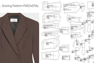 make PDF sewing patterns for all types of garments