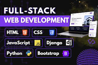 build a responsive full stack django website