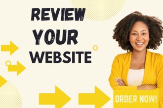 give you tips or review your website for success