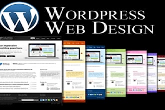 design a professional wordpress website or web design