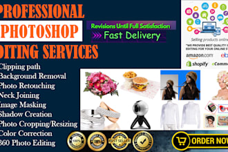do professional photoshop editing