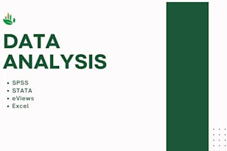 do data analysis using spss, excel and stata
