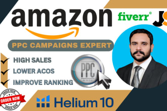 amazon ppc campaigns setup, amazon ppc ads expert, ppc management
