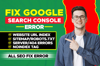 fix index coverage errors in google search console, technical seo, indexing