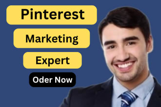 be your professional pinterest marketing manager and ads setup