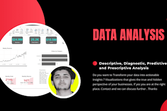 data analysis, visualization, power bi dashboard and python data science project