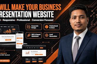 make your business presentation website