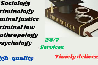 do criminology criminal justice, law, case studies, sociology research