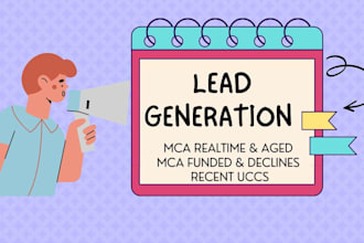 provide the best mca realtime and aged leads