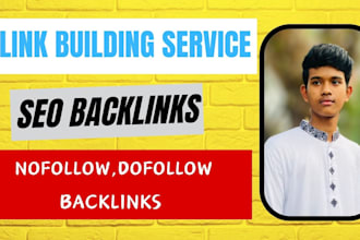 do nofollow dofollow niche backlinks and link building service