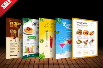 design restaurant menu, drinks menu tv menu cocktail menu food menu digital menu