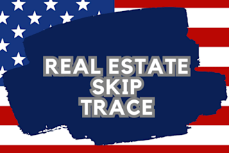 do real estate skip trace